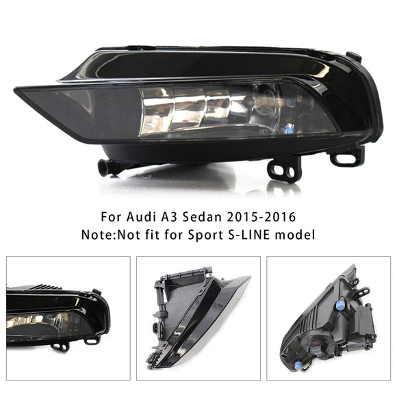 1 kpl Vasen etusumuvalolamppu polttimoineen Audi A3 Sedan 8V0941699B 2015-2016