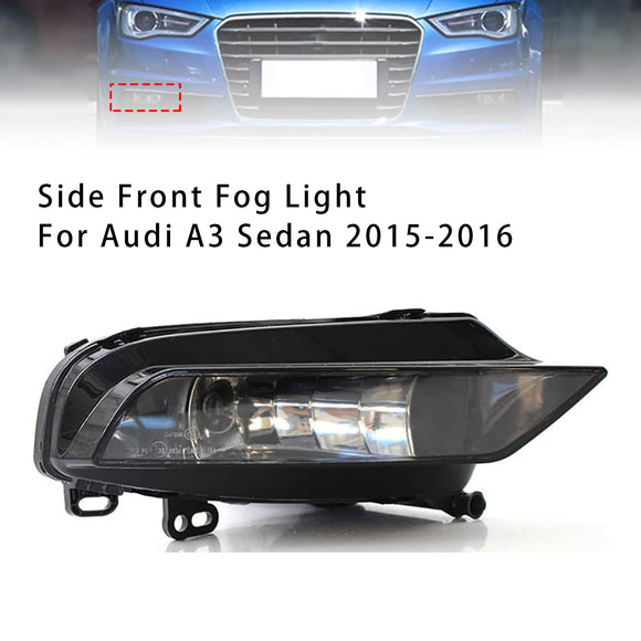 1 Stuks Rechtsvoor Mistlamp Lampen Met Lampen Voor Audi A3 Saloon 8V0941700B 2015-2016