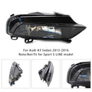 1 Stuks Rechtsvoor Mistlamp Lampen Met Lampen Voor Audi A3 Saloon 8V0941700B 2015-2016-9
