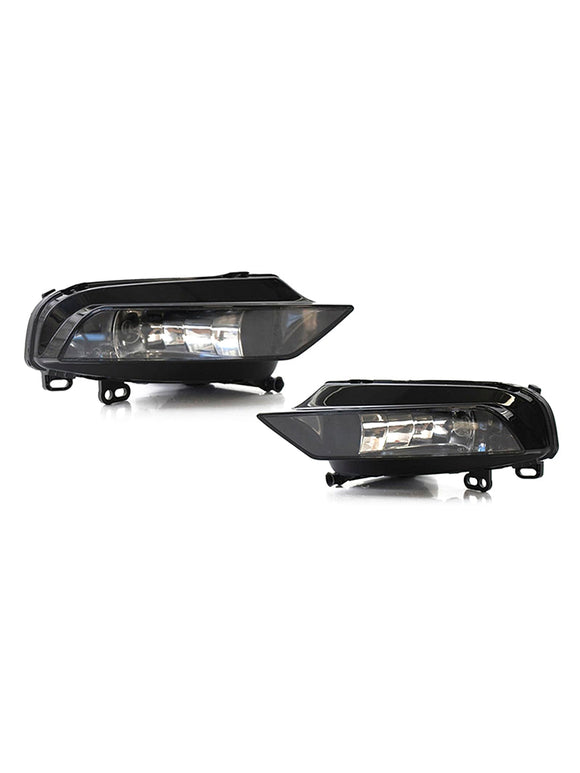 Pair Front Fog Light Lamps With Bulbs For Audi A3 Saloon 8V0941699B 2015-2016