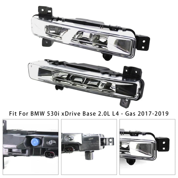 Pair LED Front Daytime Running Fog Light For BMW G30 G38 17-19 63177349131