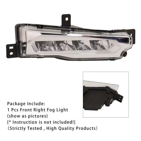 1 Stück LED vorne rechts Nebelscheinwerfer für BMW X3 G01 G08 X4 G02 2018–2019 63177412528