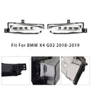 Par de luces LED antiniebla del parachoques delantero para BMW X3 G01 G08 X4 G02 2018-2019 63177412528-10