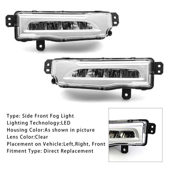Paar LED Voorbumper Mistlampen Voor BMW X5 G05 2018-2022 63177406365