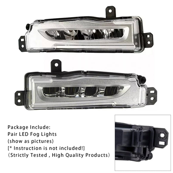 Paar LED Voorbumper Mistlampen Voor BMW X5 G05 2018-2022 63177406365