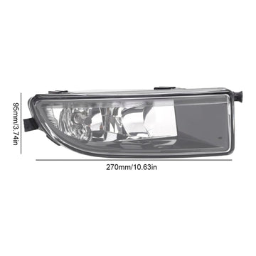 1 szt. Prawe światło przeciwmgielne przedniego zderzaka z żarówką do VW Beetle 2012-2016 5C5941700A - 0