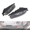 Pair Front Bumper Fog Lights With Bulbs For VW Beetle 2012-2016 5C5941700A-4