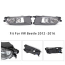 Pair Front Bumper Fog Lights With Bulbs For VW Beetle 2012-2016 5C5941700A-6