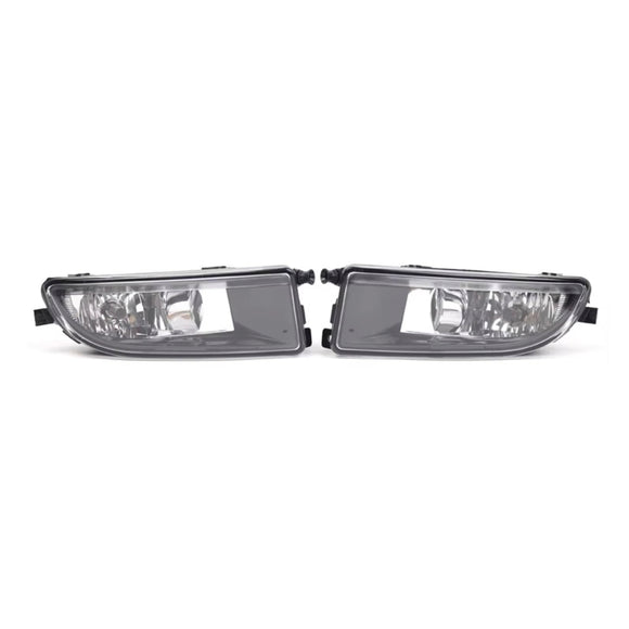 Pair Front Bumper Fog Lights With Bulbs For VW Beetle 2012-2016 5C5941700A