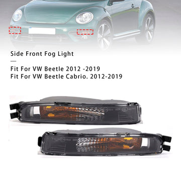Pair Front Bumper Turn Signal Light Without Bulbs For VW Beetle 2012-2019 5C5953041A - 0