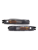 Par de luces intermitentes de parachoques delantero sin bombillas para VW Beetle 12-19 5C5953041A-1