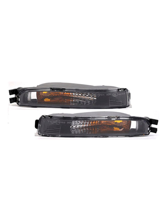 Par de luces intermitentes de parachoques delantero sin bombillas para VW Beetle 12-19 5C5953041A