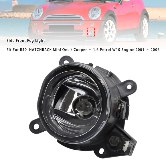 1 Uds. Luz antiniebla izquierda del parachoques delantero para Mini Cooper One R50 R52 R53 63176925049