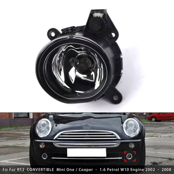 1 Uds. Luz antiniebla izquierda del parachoques delantero para Mini Cooper One R50 R52 R53 63176925049