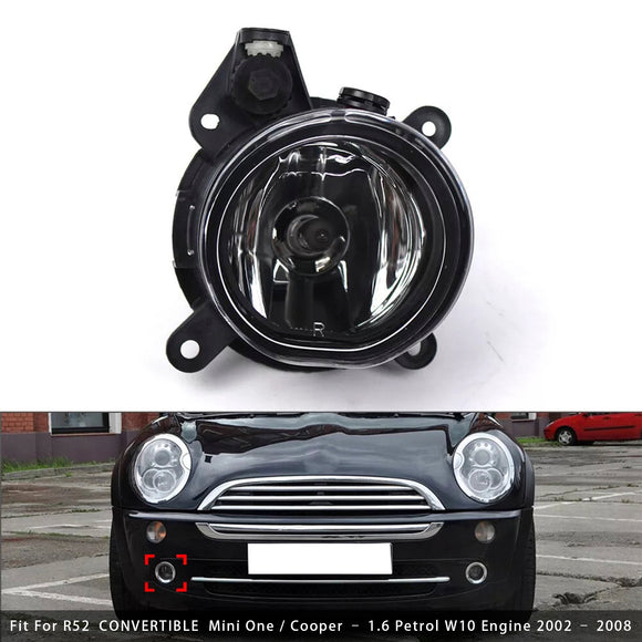 1 Stuks Voorbumper Rechts Mistlamp Voor Mini Cooper Een R50 R52 R53 63176925050