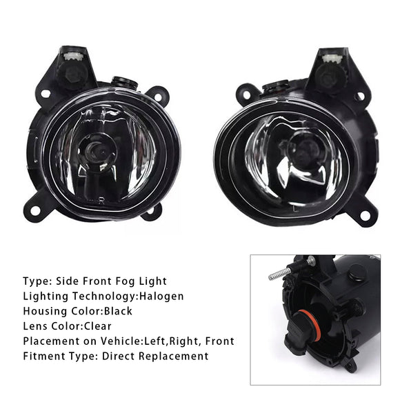 Paar Voorbumper Mistlampen Voor Mini Cooper One R50 R52 R53 63176925050