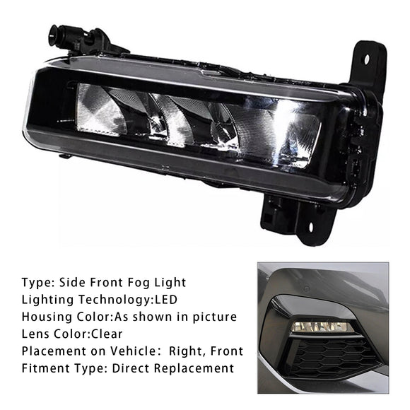 1 Uds. Luz antiniebla delantera LED para BMW G20 G21 X1 F48 LCI F45 F46 63178089526