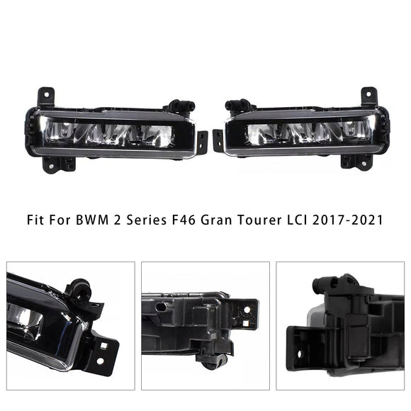 Paar Led Voorbumper Mistlampen Voor Bmw G20 G21 X1 F48 Lci F45 F46 2017-2021 63178089525 63178089526