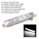 1 Stück LED Tagfahrlicht Nebelscheinwerfer für Citroen C3 Berlingo Peugeot 9802795580-9