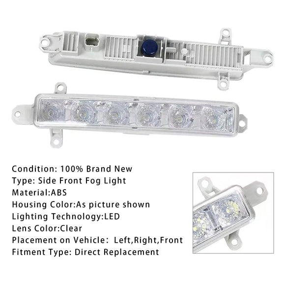 Par de luces antiniebla LED de circulación diurna para Citroen C3 Berlingo Peugeot 9802795580