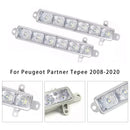 Par de luces antiniebla LED de circulación diurna para Citroen C3 Berlingo Peugeot 9802795580-10