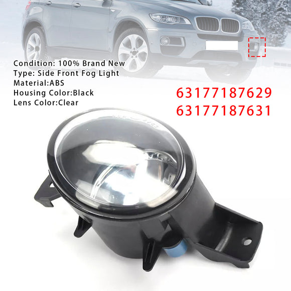 1 Uds. Lámparas de luz antiniebla delanteras izquierdas para BMW X6 E71 E72 2008-2011 63177187631
