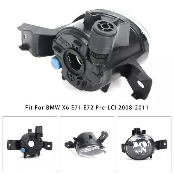 1 Uds. Lámparas de luz antiniebla delanteras izquierdas para BMW X6 E71 E72 2008-2011 63177187631
