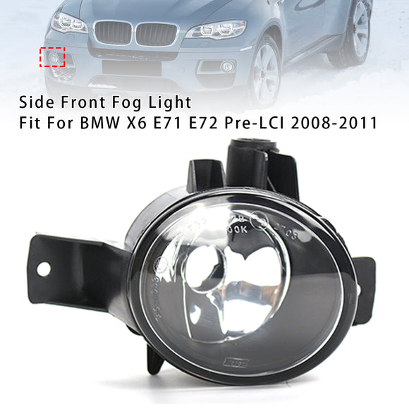 1 Uds. Lámparas de luz antiniebla delantera derecha para BMW X6 E71 E72 2008-2011 63177187630