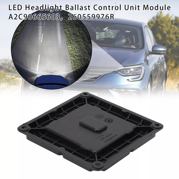Module d'unité de commande de Ballast de phare LED A2C90665603 260559976R