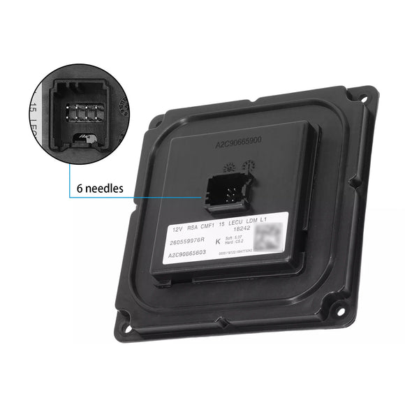 Module d'unité de commande de Ballast de phare LED A2C90665603 260559976R