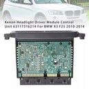 Unidad de control del módulo del controlador de faros de xenón 63117316214 para BMW X3 F25 2010-2014-3