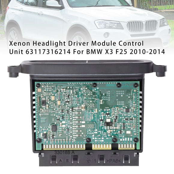Unidad de control del módulo del controlador de faros de xenón 63117316214 para BMW X3 F25 2010-2014