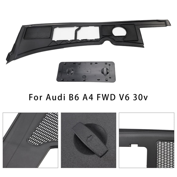 Vesilaatikon ohjainlokero & akun kansi 8E1819447 LHD Audi A4 B6 B7 2002-2007