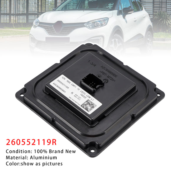 LED Headlight Ballast Control Unit Module 260552119R For Renault