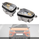 2PCS Left+Right Headlight LED DRL Module With Heat Sink 6F0941475/76 For SEAT ARONA KJ-5