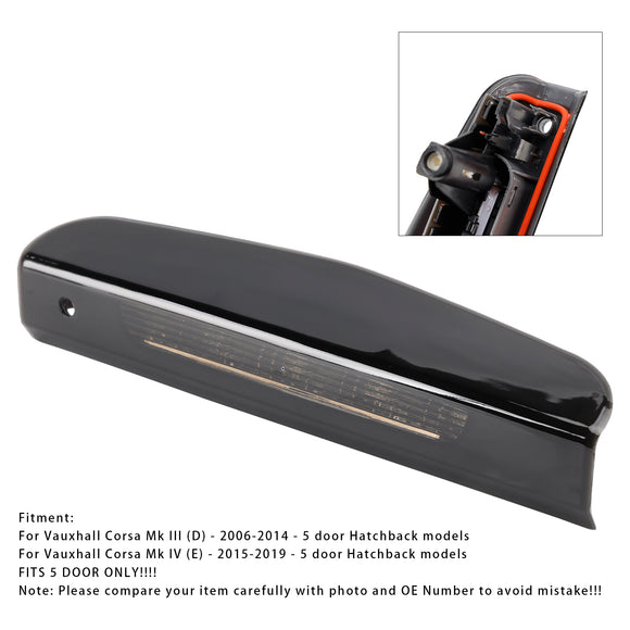 Lampada di terza luce freno di alto livello 13188045 per Vauxhall Corsa D/E 5 porte 07-2019
