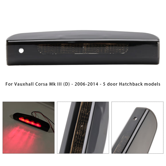 Lampada di terza luce freno di alto livello 13188045 per Vauxhall Corsa D/E 5 porte 07-2019