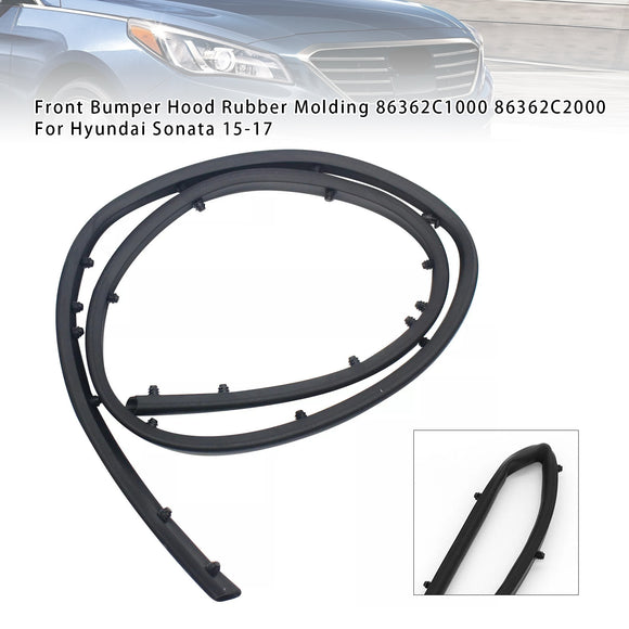 Voorbumperkap Rubberafgietsel 86362C1000 86362C2000 voor Hyundai Sonata 15-17