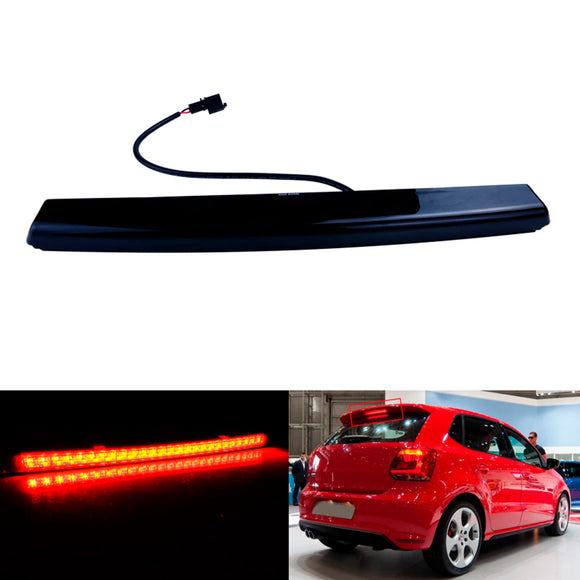Black Third LED High Level Brake Stop Light For VW Golf MK5 GTI Passat Polo MK4
