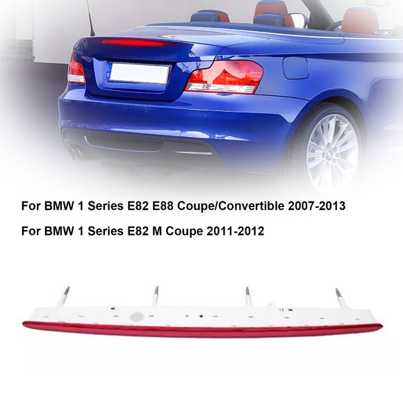 Tercera luz de freno roja 63257164978 para BMW Serie 1 128i 135i M E82 E88