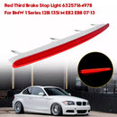 Tercera luz de freno roja 63257164978 para BMW Serie 1 128i 135i M E82 E88-2