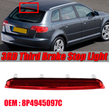 Tercera luz de freno Luz de freno adicional 8P4945097C para Audi A3 8P S3 2004-2012 - 0