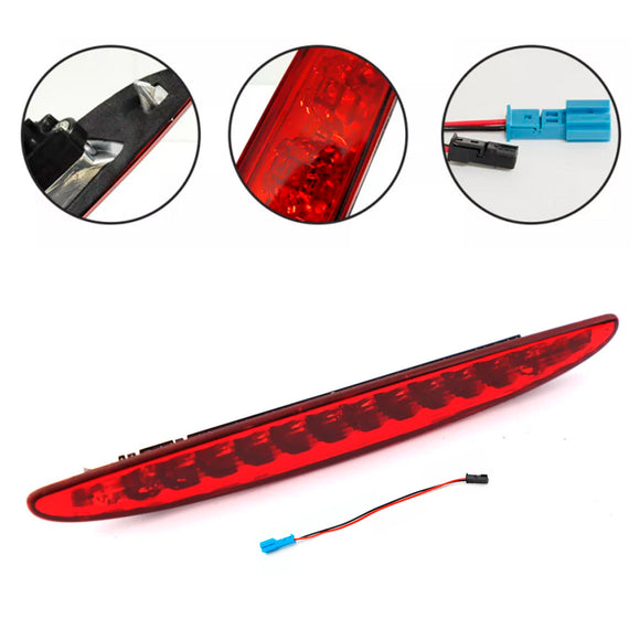 Tercera tercera luz de freno luz trasera roja para Mini Cooper R50 R53 02-06