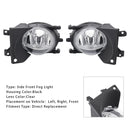 Para świateł przeciwmgielnych przedniego zderzaka bez żarówek do BMW E39 serii 5 1999-2003-7