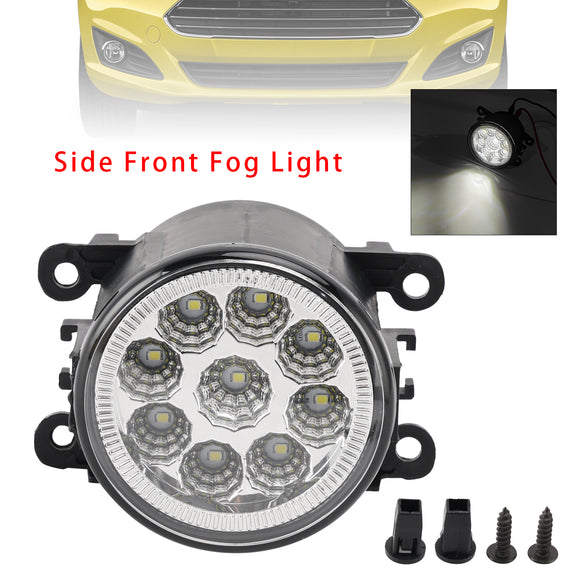 9 LED Daytime Running Fog Lights For Ford Focus Fiesta C-Max 84501AJ00A