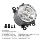9 LED Daytime Running Fog Lights For Ford Focus Fiesta C-Max 84501AJ00A-7