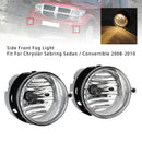 Par de luces antiniebla para Dodge Chrysler Caliber Jeep Compass 4805857AA lente transparente-5