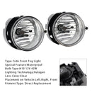 Par de luces antiniebla para Dodge Chrysler Caliber Jeep Compass 4805857AA lente transparente-7