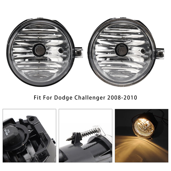 Par de luces antiniebla para Dodge Chrysler Caliber Jeep Compass 4805857AA lente transparente