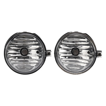 Pair Fog Lights For Dodge Chrysler Caliber Jeep Compass 4805857AA Clear Lens 2005-2010 - 0